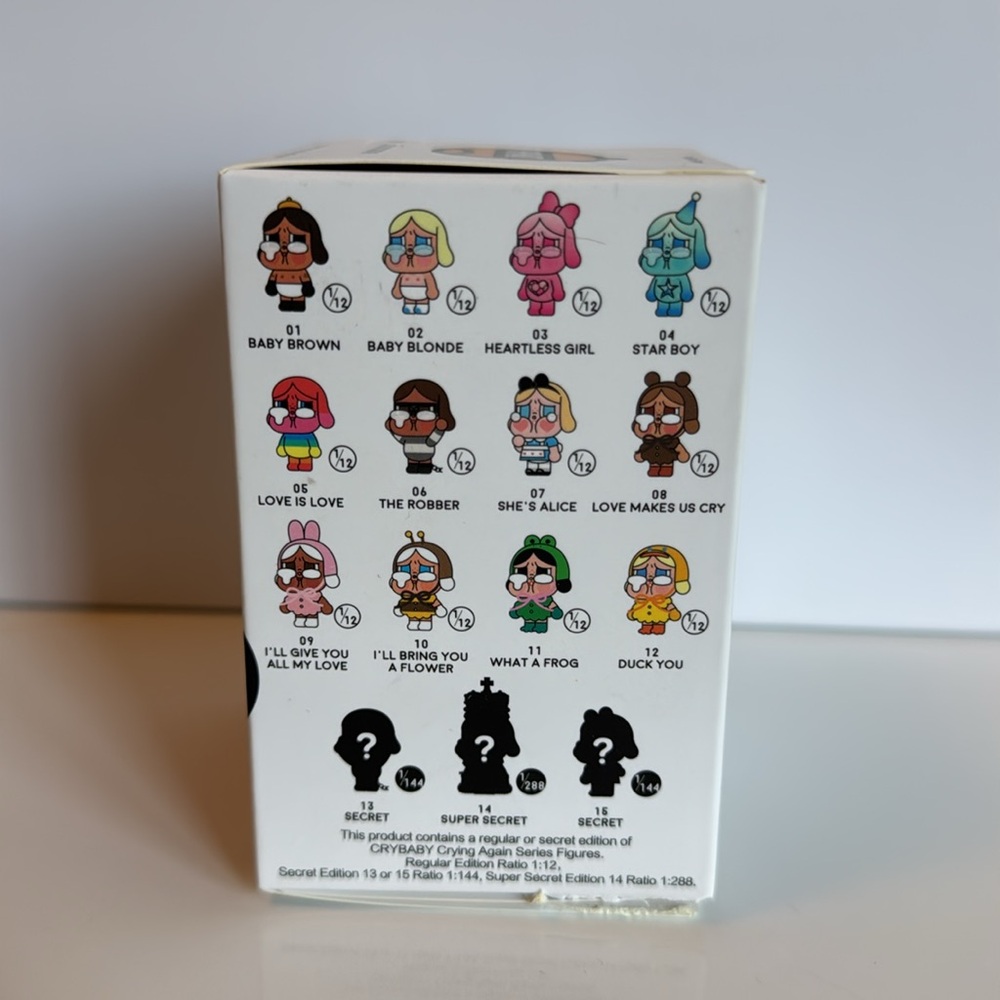 POPMART CRYING AGAIN CRYBABY - HEARTLESS GIRL - Picture 3 of 7